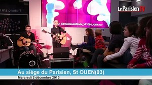Aldebert en live au Parisien : «Le nécessaire»