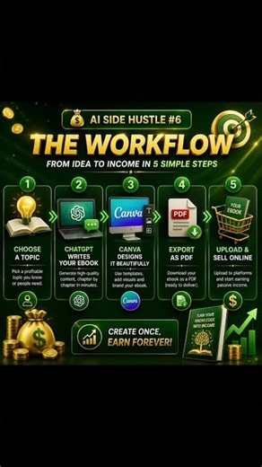 how to create AI Automation : Auto Create & Sell Ebooks With ChatGPT + Canv