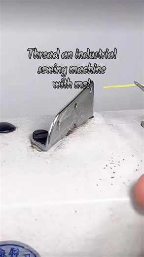 Watch and learn how to properly thread an industrial sewing machine! | Bavic Sewing Accessories