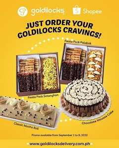 7.1K views · 169 reactions | Make your 9.9 Shopping more exciting with an extra P99 Shopee discount voucher when you buy at least P900 worth of Goldilocks products via www.goldilocksdelivery.com.ph. Click this link for full mechanics: https://www.goldilocks.com.ph/shopee-voucher-code Happy Shopping! DTI Fair Trade Permit No. FTEB-102809 Series of 2020 | Goldilocks | Facebook