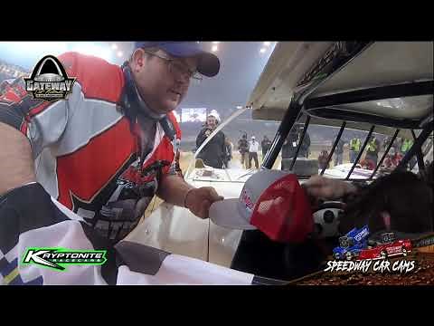 Winner of $30,000 - Tyler Carpenter at the Gateway Dirt Nationals 2019 in his Super Late Model