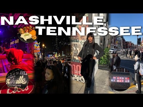 Nashville Tennessee Travel Vlog | Girls Trip, New Years in Nashville, Honk Tonk, Tennessee Whiskey