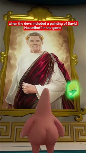 David Hasselhoff #davidhasselhoff #spongebob #patrick #gaming #painting
