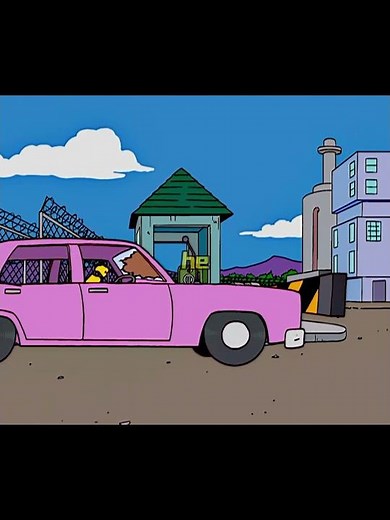 Homer drives an ambulance.#thesimpsons