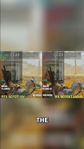 RX 9070XT vs RTX 5070Ti Power Efficiency Showdown #amdvsnvidia #nvidia #gpu #pcgaming