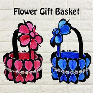 22K views · 1.4K reactions | DIY Paper Flower Basket!!! Home Decor!!! | My Arts & Crafts | Facebook