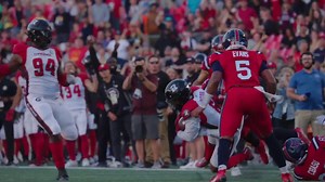 Caught in a🕸️ Another look at Damon Webb's first-half interception vs the Als #ALLIN | CFL | Ottawa REDBLACKS