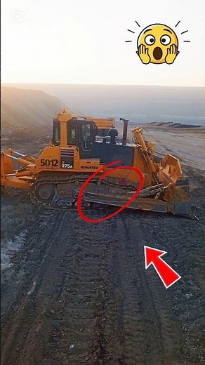 "Powerful Dozer Standing Tall in Mining Area | Heavy''['✓:]"Equipment Short ...