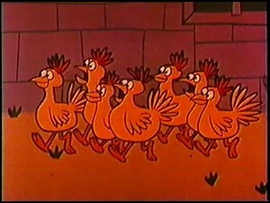 Fractured Fairy Tales (un-restored) "The Seven Chickens"