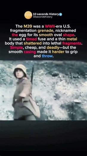 America’s Forgotten Grenade: The M39 “Egg” #shorts #shortsfeed #worldwar2