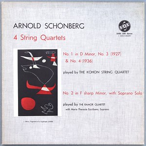 Arnold Schönberg - 4 String Quartets
