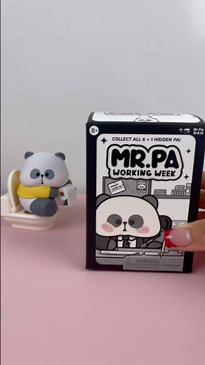 Mr Pa Unboxing Cutest Panda 🐼 Blind Box?! #unboxing #toys #asmr