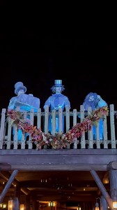 The 3 Hitchhiking Ghosts are waiting for a ride…👻 #mnsshp #mickeysnotsoscaryhalloweenparty #hitchhikingghosts #grimgrinningghosts | Disney Addicts