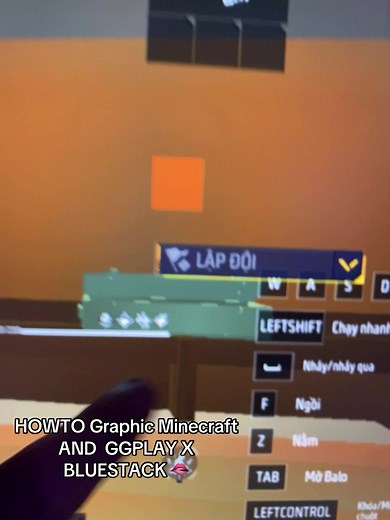 Graphics Minecraft X GGPLAY BETA - BLUESTACK