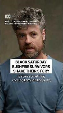 ”The actual sky had flame in it” #IWasActuallyThere #BlackSaturday #Bushfire #Documentary #Australia
