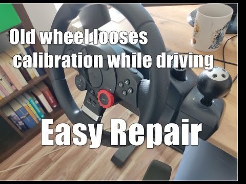 Logitech Driving Force GT DFGT calibration / centering problem fixed
