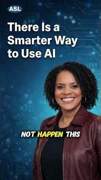 There Is a Smarter Way to Use AI