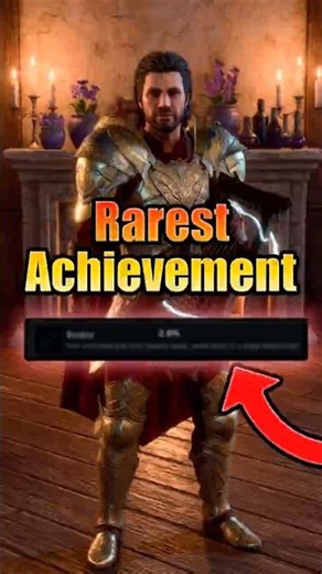 How to get this RARE BG3 achievement #gaming #bg3 #baldursgate3 #shorts