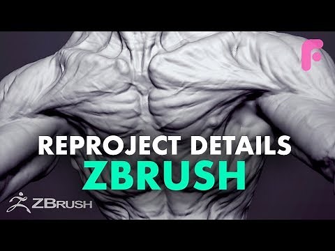 Reprojecting Details in ZBrush - Top Production Tip