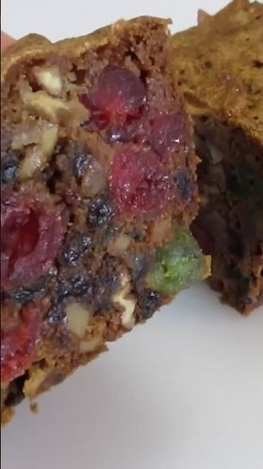 FRUIT CAKE Recipe 😋 So YUMMY 😍 #food #homemade #baking #fruitcake #recipe #fruitlove