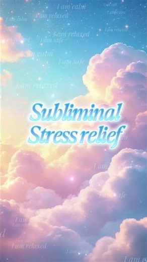 Relaxing subliminal affirmations for calm & stress relief #subliminal #relaxingmusic #432hz