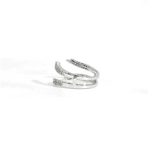 14K Double Row Open Diamond Enhancer