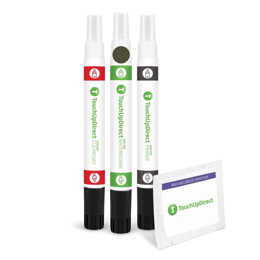 TouchUpDirect T7/M7136 Charcoal Beige Metallic Compatible With Ford Exact Match Touch Up Paint Combo - Preferred Kit