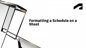 Schedules for architectural design - Formatting a schedule on a sheet | Autodesk