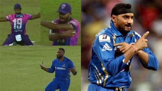 5 popular cricketers who celebrated wickets with a dance on the field ft. Harbhajan Singh, Kieron Pollard