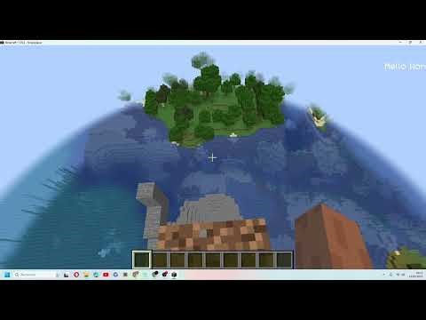 Les overlays dans MCreator: Scroll text