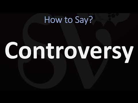 How to Pronounce Controversy? (CORRECTLY)