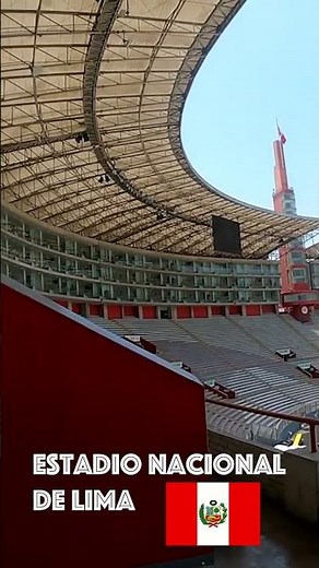 Conociendo el Estadio Nacional de Lima, Perú 🇵🇪