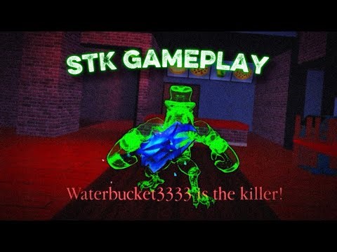 STK Gameplay with Poltergeist killer! | STK_Water | Roblox | Survive the killer