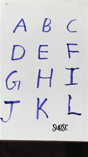 Learn ABCD Alphabet Writing for Kids | Easy English Letters A to Z #abcd