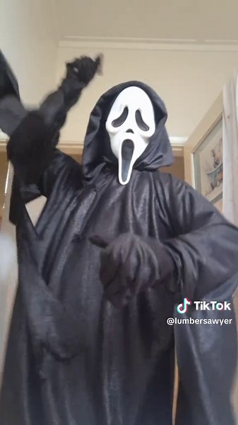 I got my MK Stamp mask #fyp #cosplay #scream7 #ghostface #ghostfacecosplay