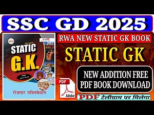 NAVEEN SIR STATIC GK BOOK 2025 || FREE PDF DOWNLOAD || RWA STATIC GK BOOK 2025 NEW ADDITION || TW