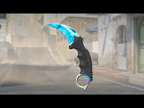 CS2 UPDATED KARAMBIT BLUE GEM - NEW UPDATED BLUE GEM KNIFE