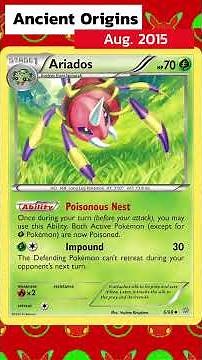 EVERY ARIADOS CARD IN 60 SECONDS | POKEDEXWIKI