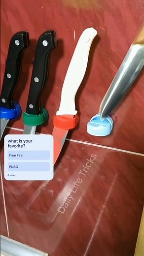 How to create knife land #daily #relax #triks #dailylifetriks