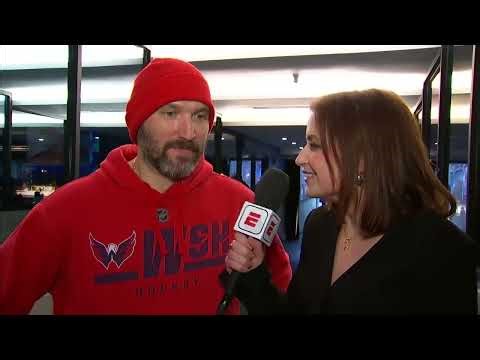 Alex Ovechkin speaks on breaking Wayne Gretzky’s record with goal No. 895 👏 | ESPN NHL