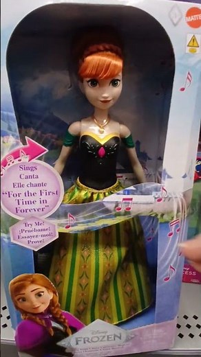 Beautiful princess Anna Singing doll #disney #frozen #beautiful # #ytshorts