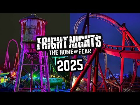 Rides In The DARK At Thorpe Park FRIGHT NIGHTS 2025!