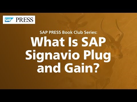What Is SAP Signavio Plug and Gain?