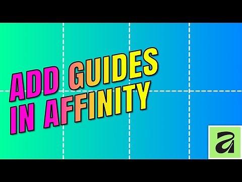 How to Add Guides in Affinity