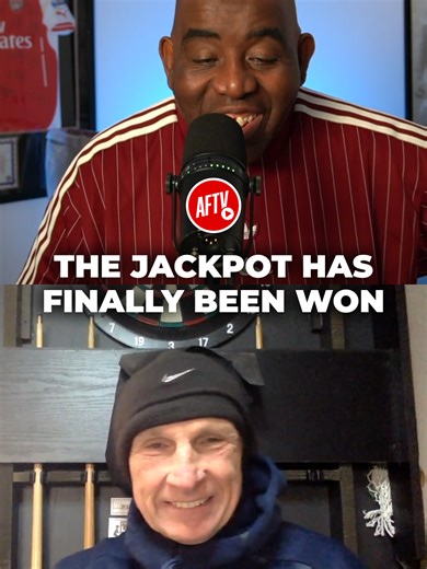 The jackpot has FINALLY been won - congratulations to the winners! 👏💰 #FoureverArsenal #Arsenal #AFC #PremierLeague #ChampionsLeague
