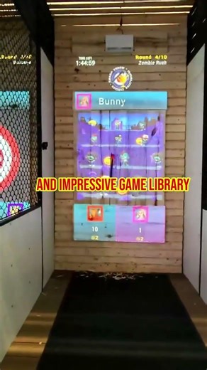 This isn’t just axe throwing: it’s next-gen active entertainment 🎮 #champthrow