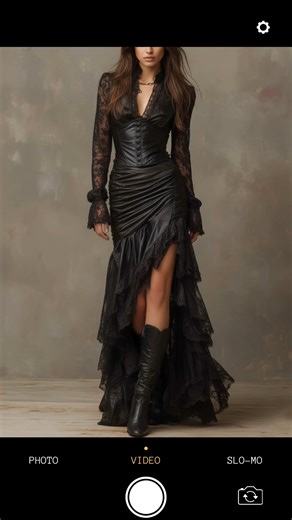 Futario-official on Instagram: "The Ultimate Gothic Glam Gown Has Arrived! 🖤"