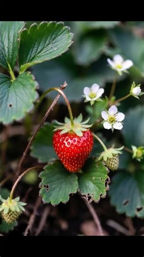 Seed to Strawberry 🍓 | Strawberry Plant Growth Time-Lapse | Realistic Nature Cinematic