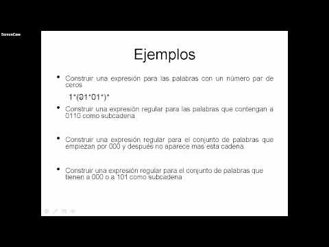 Expresiones Regulares - (1/2)