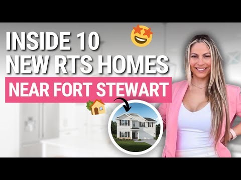 Inside 10 Stunning New RTS Homes Near Fort Stewart | Buyers Will LOVE These!